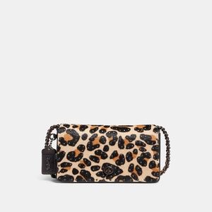 Coach Dinky With Embellished Leopard Print - Women